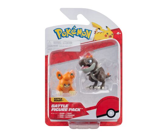 Фигурка Pokemon W17 - Тайрант и Павми (PKW3572)
