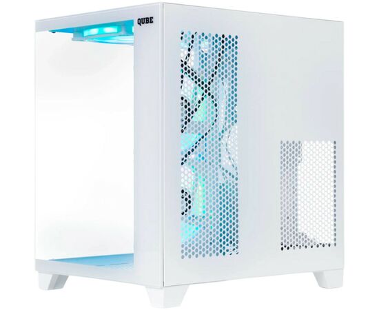 Корпус Qube REEF ARGB White (REEF_GMNU3), изображение 2 Корпус Qube REEF ARGB White (REEF_GMNU3), изображение 2