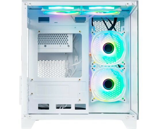 Корпус Qube REEF ARGB White (REEF_GMNU3), изображение 3 Корпус Qube REEF ARGB White (REEF_GMNU3), изображение 3