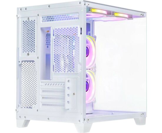 Корпус Qube REEF ARGB White (REEF_GMNU3), изображение 5 Корпус Qube REEF ARGB White (REEF_GMNU3), изображение 5