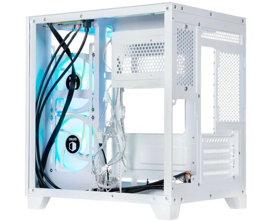 Корпус Qube REEF ARGB White (REEF_GMNU3), изображение 7 Корпус Qube REEF ARGB White (REEF_GMNU3), изображение 7