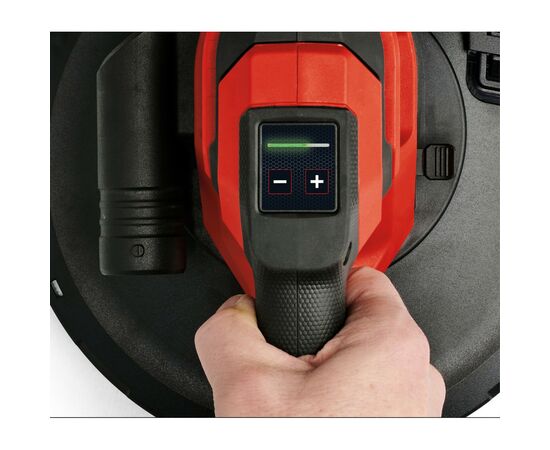 Шлифовальная машина Einhell для стен TP-DWS 18/225 Li, PXC, 18В, бесщеточная, 225мм (без АКБ и ЗУ) (4259995), изображение 5 Шлифовальная машина Einhell для стен TP-DWS 18/225 Li, PXC, 18В, бесщеточная, 225мм (без АКБ и ЗУ) (4259995), изображение 5