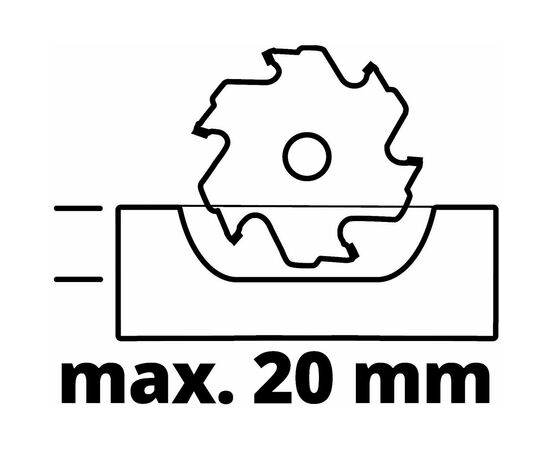 Фрезер Einhell ламельный TE-BJ 900, 900Вт, 11000об/мин, диск 100х22мм (4350640), изображение 7 Фрезер Einhell ламельный TE-BJ 900, 900Вт, 11000об/мин, диск 100х22мм (4350640), изображение 7