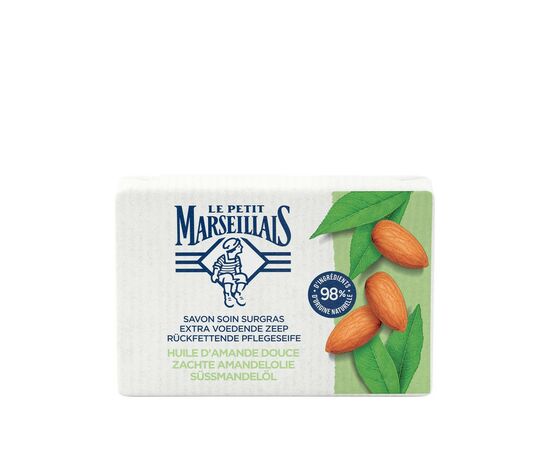 Твердое мыло Le Petit Marseillais С маслом Сладкого миндаля 2 x 100 г (3574661258539)