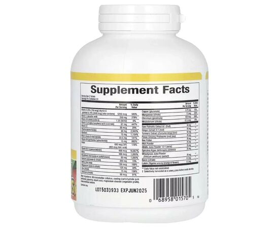 Витаминно-минеральный комплекс Natural Factors Ежедневные витамины для мужчин, Men's MultiStart, Vitamin A Day for Men, (NFS-01570), изображение 2 Витаминно-минеральный комплекс Natural Factors Ежедневные витамины для мужчин, Men's MultiStart, Vitamin A Day for Men, (NFS-01570), изображение 2