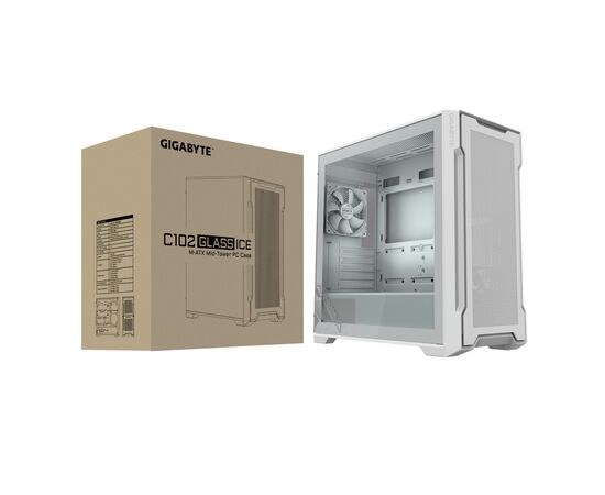 Корпус GIGABYTE GIGABYTE C102 GLASS ICE, изображение 8 Корпус GIGABYTE GIGABYTE C102 GLASS ICE, изображение 8