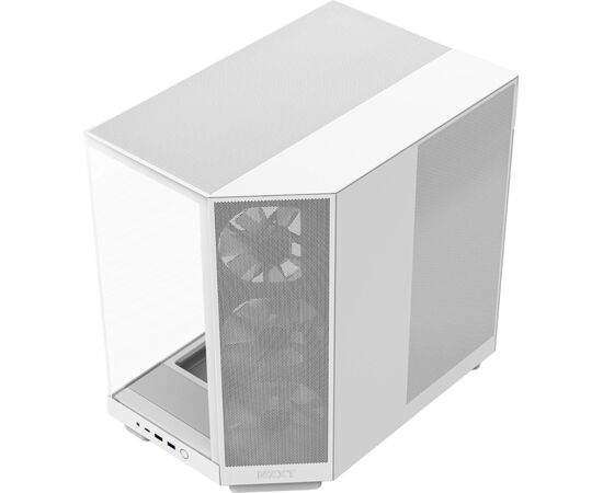 Корпус NZXT H6 Flow RGB All White (CC-H61FW-R1), изображение 3 Корпус NZXT H6 Flow RGB All White (CC-H61FW-R1), изображение 3