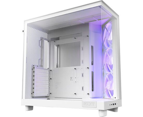 Корпус NZXT H6 Flow RGB All White (CC-H61FW-R1)