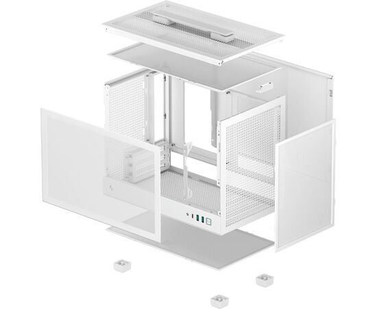 Корпус Deepcool CH160 White (R-CH160-WHNGI0-G-1), изображение 10 Корпус Deepcool CH160 White (R-CH160-WHNGI0-G-1), изображение 10