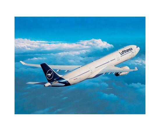 Сборная модель Revell Самолет Airbus A330-300 Lufthansa уровень 4 масштаб 1:144 (RVL-03816), изображение 4 Сборная модель Revell Самолет Airbus A330-300 Lufthansa уровень 4 масштаб 1:144 (RVL-03816), изображение 4