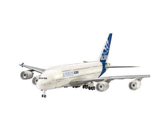 Сборная модель Revell Самолет Airbus A380 Первый полет уровень 5 масштаб 1:144 (RVL-04218), изображение 2 Сборная модель Revell Самолет Airbus A380 Первый полет уровень 5 масштаб 1:144 (RVL-04218), изображение 2