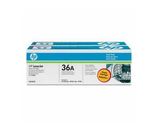 Картридж HP LJ  35A P1005/ 1006 DUAL PACK (CB435AD)