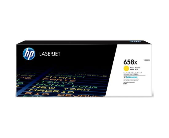 Картридж HP CLJ  658X Enterprise M751n/M751dn 28K Yellow (W2002X)