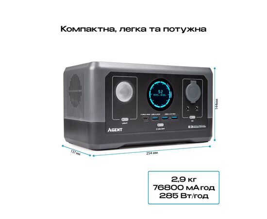 Зарядная станция Agent E3, 300W (AGE3), изображение 7 Зарядная станция Agent E3, 300W (AGE3), изображение 7