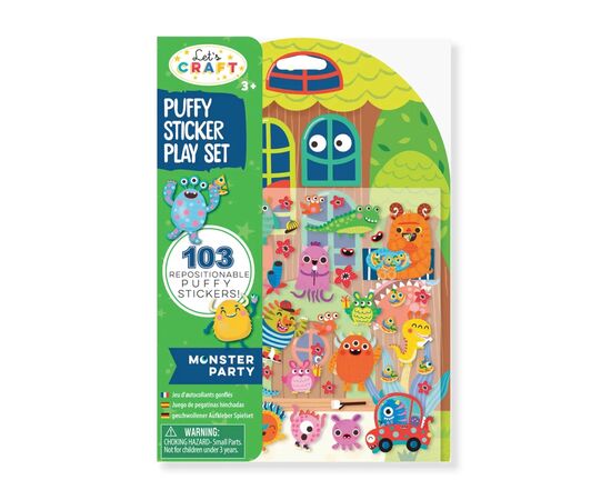 Развивающая игрушка Let's Craft Фантастические миры - монстр пати (PSB002)