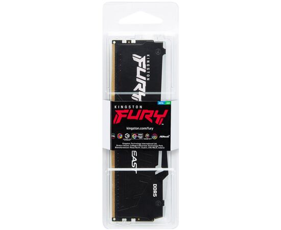 Модуль памяти для компьютера DDR5 16GB 6800 MHz Beast RGB XMP Kingston Fury (ex.HyperX) (KF568C34BBA-16), изображение 3 Модуль памяти для компьютера DDR5 16GB 6800 MHz Beast RGB XMP Kingston Fury (ex.HyperX) (KF568C34BBA-16), изображение 3