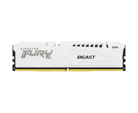 Модуль памяти для компьютера DDR5 16GB 6000 MHz Beast White XMP Kingston Fury (ex.HyperX) (KF560C40BW-16)