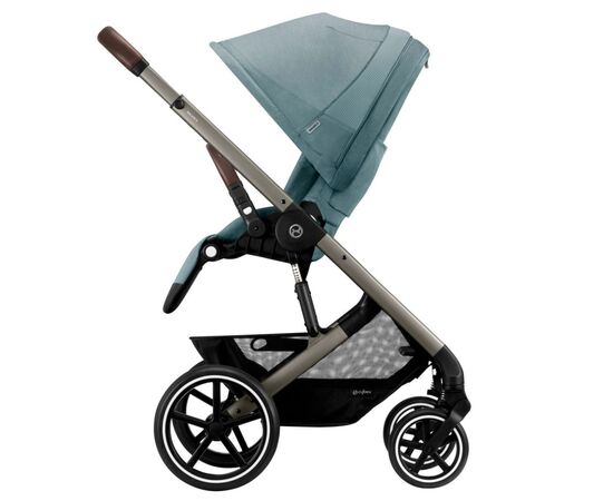 Коляска Cybex Balios S 3 в 1 BLK Sky Blue (522005365), изображение 7 Коляска Cybex Balios S 3 в 1 BLK Sky Blue (522005365), изображение 7