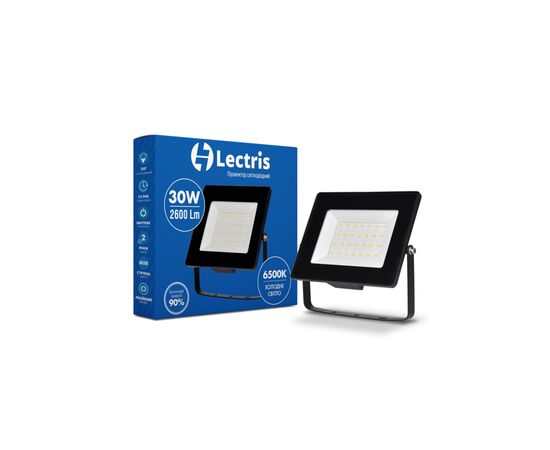 Прожектор Lectris 30W 2600Лм 6500K 185-265V IP65 (1-LС-3003)