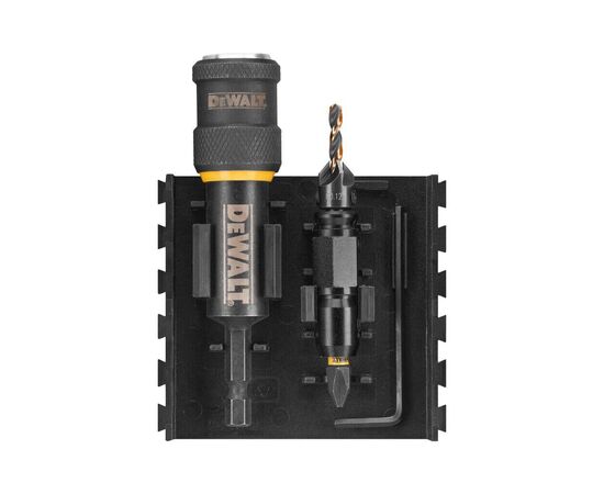 Набор сверл и бит DeWALT FLEXTORQ FLIP & DRIVE, с зенкерами, 25 шт, Tough Case S (DT70779T), изображение 4 Набор сверл и бит DeWALT FLEXTORQ FLIP & DRIVE, с зенкерами, 25 шт, Tough Case S (DT70779T), изображение 4