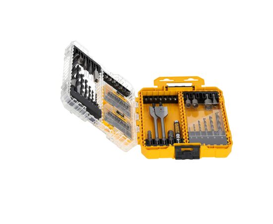 Набор сверл и бит DeWALT 100 шт, кейс Tough Case (DT70784), изображение 5 Набор сверл и бит DeWALT 100 шт, кейс Tough Case (DT70784), изображение 5
