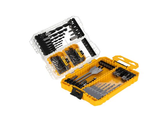 Набор сверл и бит DeWALT 100 шт, кейс Tough Case (DT70784), изображение 6 Набор сверл и бит DeWALT 100 шт, кейс Tough Case (DT70784), изображение 6