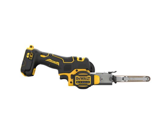 Шлифовальная машина DeWALT напильник ленточный, 18 В XR Li-lon, лента 13х457 мм, TSTAK (без АКБ и ЗУ) (DCM200NT), изображение 2 Шлифовальная машина DeWALT напильник ленточный, 18 В XR Li-lon, лента 13х457 мм, TSTAK (без АКБ и ЗУ) (DCM200NT), изображение 2