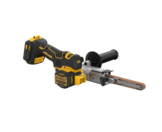Шлифовальная машина DeWALT напильник ленточный, 18 В XR Li-lon, лента 13х457 мм, TSTAK (без АКБ и ЗУ) (DCM200NT), изображение 7 Шлифовальная машина DeWALT напильник ленточный, 18 В XR Li-lon, лента 13х457 мм, TSTAK (без АКБ и ЗУ) (DCM200NT), изображение 7