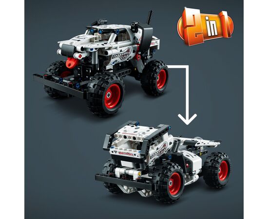 Конструктор LEGO Technic Monster Jam Monster Mutt Dalmatian 244 деталі (42150), зображення 11 Конструктор LEGO Technic Monster Jam Monster Mutt Dalmatian 244 деталі (42150), зображення 11