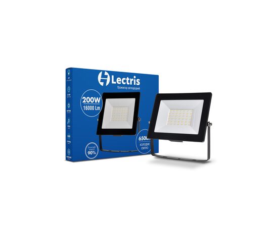 Прожектор Lectris 200W 16000Лм 6500K 185-265V IP65 (1-LС-3007)