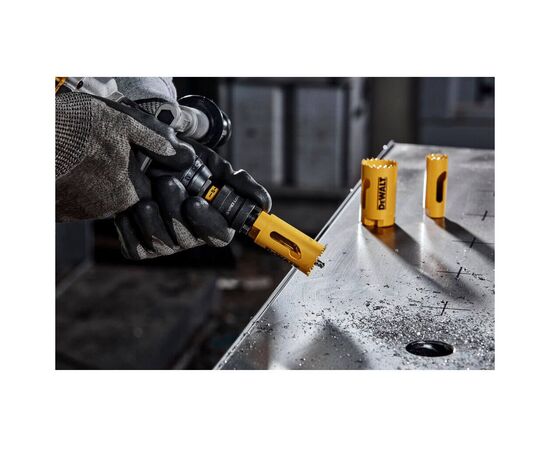 Адаптер для инструмента DeWALT держатель QUICK CHANGE для коронок (цифенборов) 14-30 мм (DT20626), изображение 4 Адаптер для инструмента DeWALT держатель QUICK CHANGE для коронок (цифенборов) 14-30 мм (DT20626), изображение 4