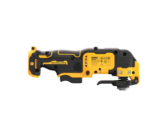 Реноватор DeWALT 12В XR Li-Ion, 18000 кол/мин, 0.84 кг (без АКБ и ЗУ) (DCS353N), изображение 4 Реноватор DeWALT 12В XR Li-Ion, 18000 кол/мин, 0.84 кг (без АКБ и ЗУ) (DCS353N), изображение 4