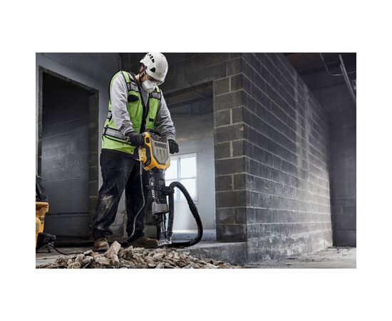 Отбойный молоток DeWALT 28 MM HEX, 1800 Bт,41 Дж, 1080 уд/мин, 18.8 кг, кейс (D25966), изображение 7 Отбойный молоток DeWALT 28 MM HEX, 1800 Bт,41 Дж, 1080 уд/мин, 18.8 кг, кейс (D25966), изображение 7