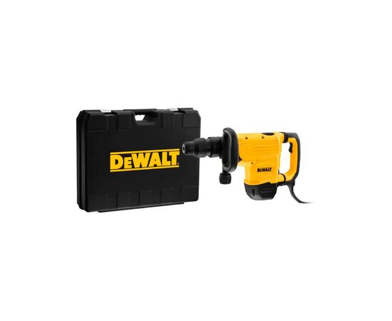 Отбойный молоток DeWALT SDS-MAX, 1600 Bт,17.5 Дж, 1060-2160 уд/мин, 10.4 кг, кейс (D25881K), изображение 3 Отбойный молоток DeWALT SDS-MAX, 1600 Bт,17.5 Дж, 1060-2160 уд/мин, 10.4 кг, кейс (D25881K), изображение 3