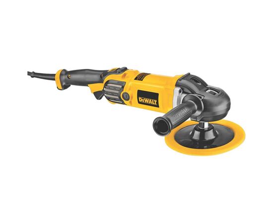 Шлифовальная машина DeWALT полировальная, 1250 Вт, 600 - 3500 об/мин (DWP849X), изображение 3 Шлифовальная машина DeWALT полировальная, 1250 Вт, 600 - 3500 об/мин (DWP849X), изображение 3
