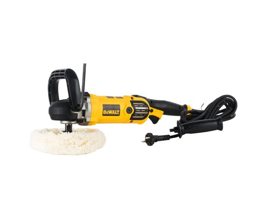 Шлифовальная машина DeWALT полировальная, 1250 Вт, 600 - 3500 об/мин (DWP849X), изображение 4 Шлифовальная машина DeWALT полировальная, 1250 Вт, 600 - 3500 об/мин (DWP849X), изображение 4