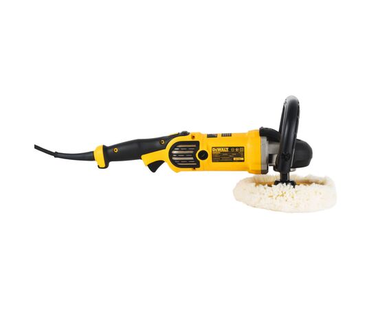Шлифовальная машина DeWALT полировальная, 1250 Вт, 600 - 3500 об/мин (DWP849X), изображение 5 Шлифовальная машина DeWALT полировальная, 1250 Вт, 600 - 3500 об/мин (DWP849X), изображение 5