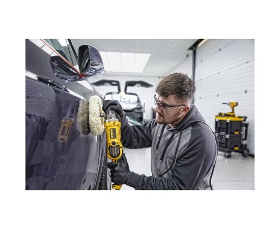 Шлифовальная машина DeWALT полировальная, 1250 Вт, 600 - 3500 об/мин (DWP849X), изображение 8 Шлифовальная машина DeWALT полировальная, 1250 Вт, 600 - 3500 об/мин (DWP849X), изображение 8