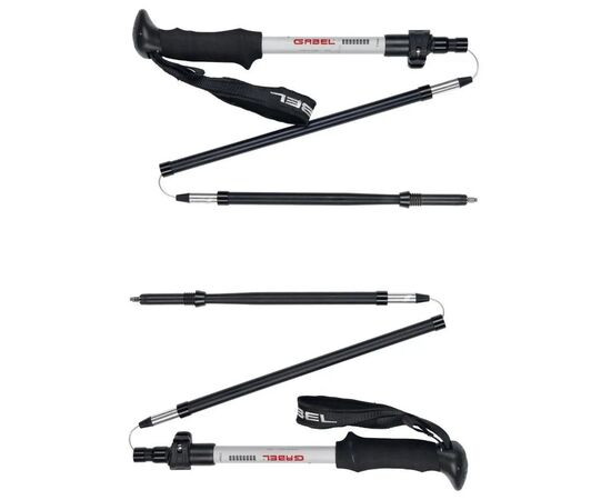 Трекінгові палиці Gabel XTR Alu EF 110-130 (034.0024), зображення 3 Трекінгові палиці Gabel XTR Alu EF 110-130 (034.0024), зображення 3