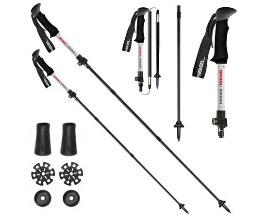 Трекінгові палиці Gabel XTR Alu EF 110-130 (034.0024), зображення 4 Трекінгові палиці Gabel XTR Alu EF 110-130 (034.0024), зображення 4