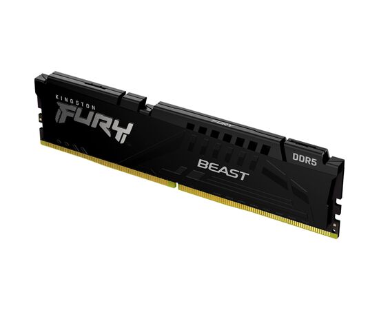 Модуль памяти для компьютера DDR5 16GB 6800 MHz Beast Black Kingston Fury (ex.HyperX) (KF568C34BB-16), изображение 2 Модуль памяти для компьютера DDR5 16GB 6800 MHz Beast Black Kingston Fury (ex.HyperX) (KF568C34BB-16), изображение 2