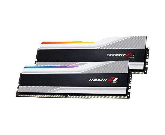 Модуль памяти для компьютера DDR5 32GB (2x16GB) 6000 MHz Trident Z5 RGB White G.Skill (F5-6000J3238F16GX2-TZ5RW), изображение 4 Модуль памяти для компьютера DDR5 32GB (2x16GB) 6000 MHz Trident Z5 RGB White G.Skill (F5-6000J3238F16GX2-TZ5RW), изображение 4