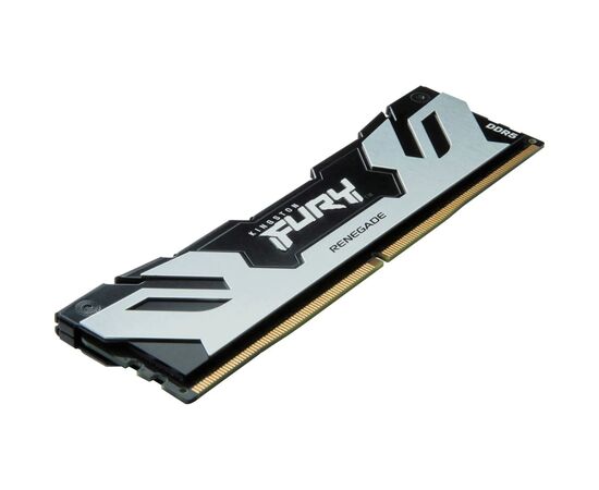 Модуль памяти для компьютера DDr5 16GB 7600 MHz Renegade XMP Silver/Black Kingston Fury (ex.HyperX) (KF576C38RS-16), изображение 2 Модуль памяти для компьютера DDr5 16GB 7600 MHz Renegade XMP Silver/Black Kingston Fury (ex.HyperX) (KF576C38RS-16), изображение 2