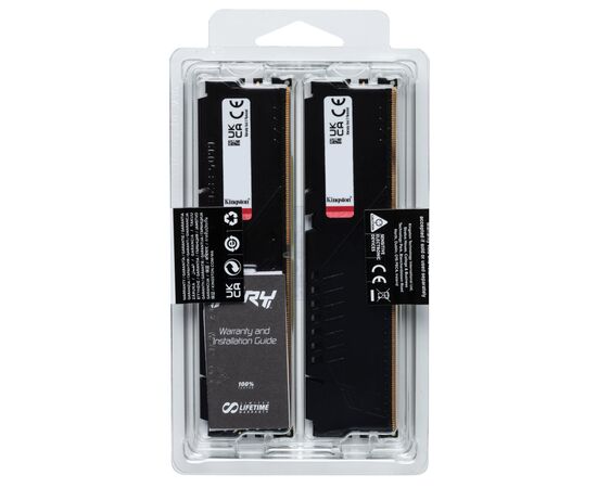 Модуль памяти для компьютера DDR5 32GB (2x16GB) 6800 MHz Beast Black EXPO Kingston Fury (ex.HyperX) (KF568C34BBEK2-32), изображение 6 Модуль памяти для компьютера DDR5 32GB (2x16GB) 6800 MHz Beast Black EXPO Kingston Fury (ex.HyperX) (KF568C34BBEK2-32), изображение 6