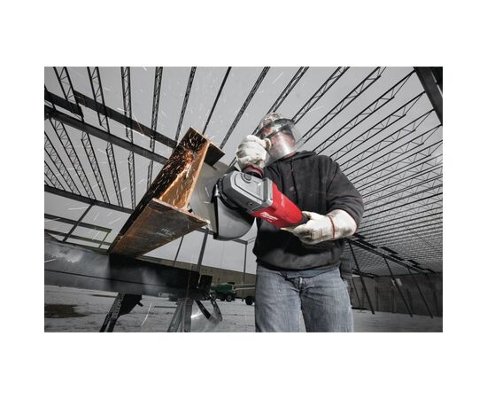 Шлифовальная машина Milwaukee M18 FLAG230XPDB-121C, 230 мм, 12Ah, кейс (4933464115), изображение 11 Шлифовальная машина Milwaukee M18 FLAG230XPDB-121C, 230 мм, 12Ah, кейс (4933464115), изображение 11