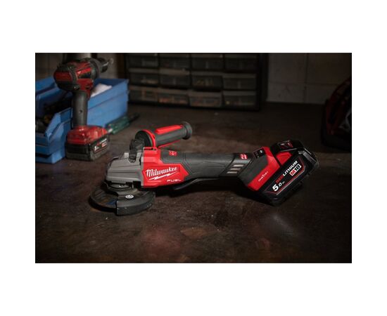 Шлифовальная машина Milwaukee M18 FSAGSVO125X-0X, 125 мм, HD кейс (без АКБ и ЗУ) (4933493552), изображение 8