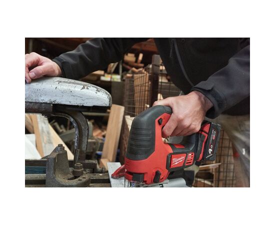 Электролобзик Milwaukee M18 BJS-0 (без АКБ и ЗУ) (4933451391), изображение 7 Электролобзик Milwaukee M18 BJS-0 (без АКБ и ЗУ) (4933451391), изображение 7