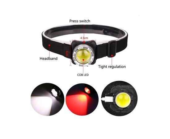 Фонарь Quantum Lucky LED COB + Мicro USB кабель (QM-FL4010), изображение 2 Фонарь Quantum Lucky LED COB + Мicro USB кабель (QM-FL4010), изображение 2