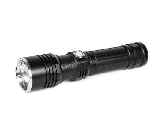 Фонарь Quantum Solid-M 10W LED з USB + Li-ion18650/2600mAh box (QM-FL1020-18650/2600-CB)