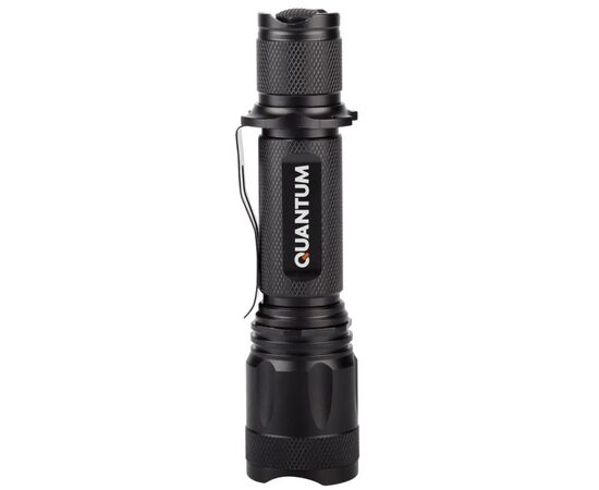 Фонарь Quantum Techno 10W LED з USB + Li-ion18650/1500mAh blister (QM-FL1010-18650/1500-PB), изображение 2 Фонарь Quantum Techno 10W LED з USB + Li-ion18650/1500mAh blister (QM-FL1010-18650/1500-PB), изображение 2